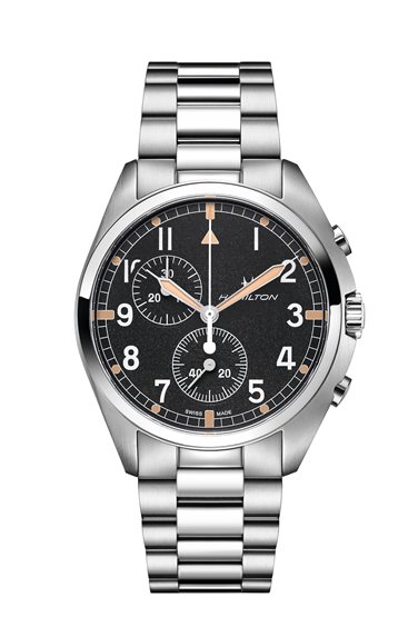 Orologio Hamilton Uomo Khaki Pilot Pioneer in Acciaio H76522131 - H76522131